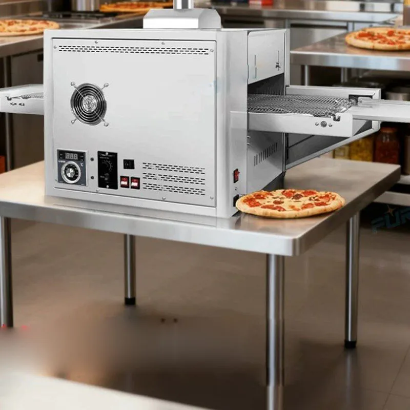 Pizza Conveyor Oven - Digital Adjustable Speed Conveyor Pizza Oven