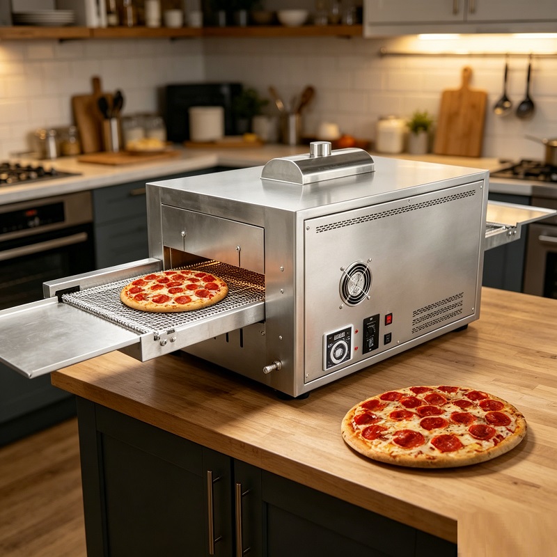 Pizza Conveyor Oven - Commercial Gas Pizza Oven with Stainless