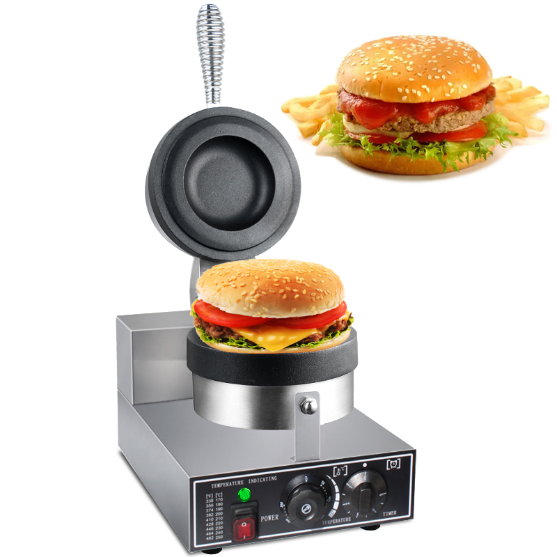 Waffle Maker Commercial - HPH2O Electric UFO Burger Machine 1300W