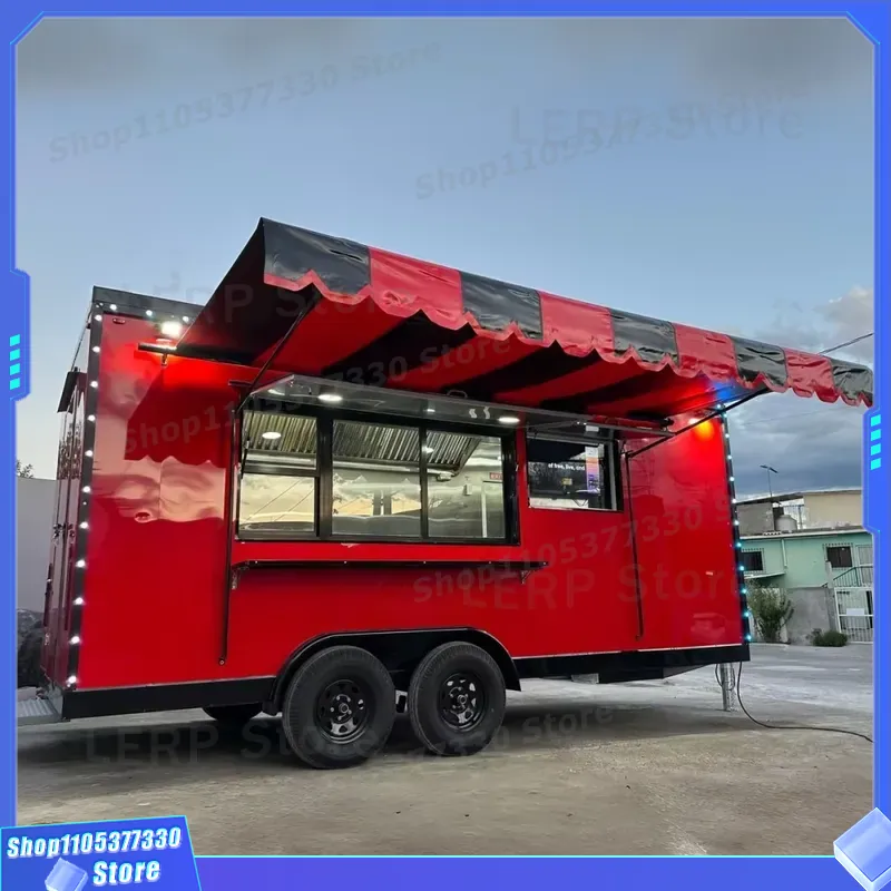 Commercial Kitchen Trailer - EPA Compliant Mobile Food Trailer for