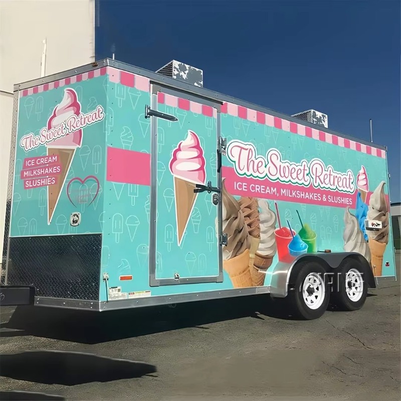 USA Approved Custom Food Trail - огляд і ціна Commercial Kitchen Trailer