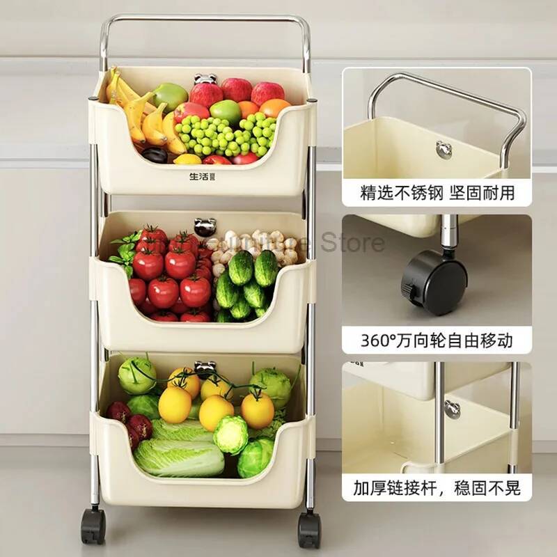 Wheels Kitchen Rack Trolley Fl - огляд і ціна Commercial Kitchen Ceiling