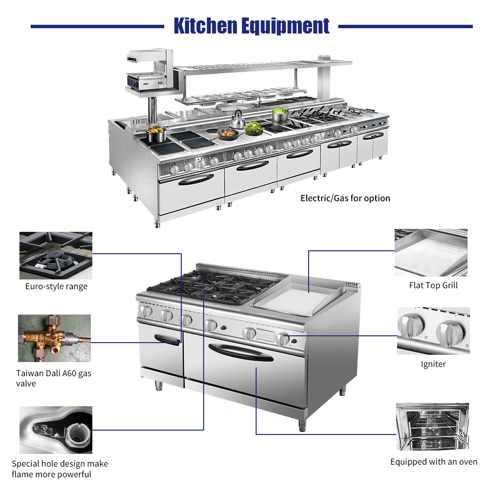 Premium Hotel Restaurant Kitch - огляд і ціна Commercial Kitchen Set