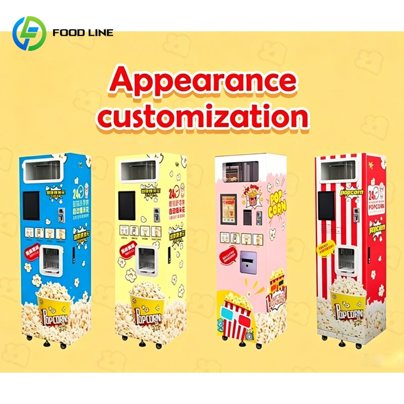 Popcorn Vending Machine Commer - огляд і ціна Commercial Popcorn Machine