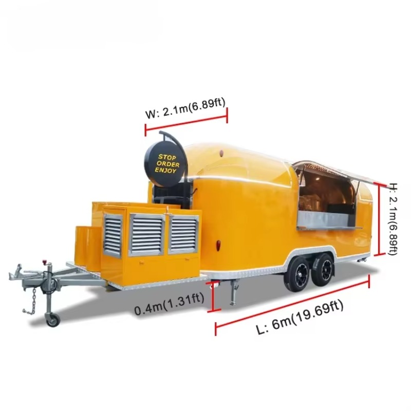 Customized Commercial Catering - огляд і ціна Commercial Kitchen Trailer