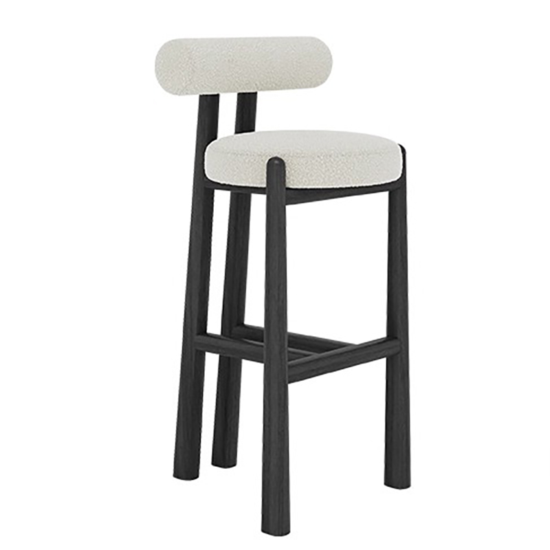Modern Wood Backrest Bar Chair - огляд і ціна Commercial Kitchen Interior