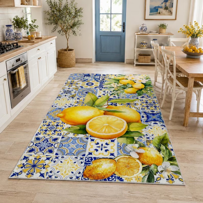 Bright Summer Mediterranean Le - огляд і ціна Commercial Kitchen Tile Flooring