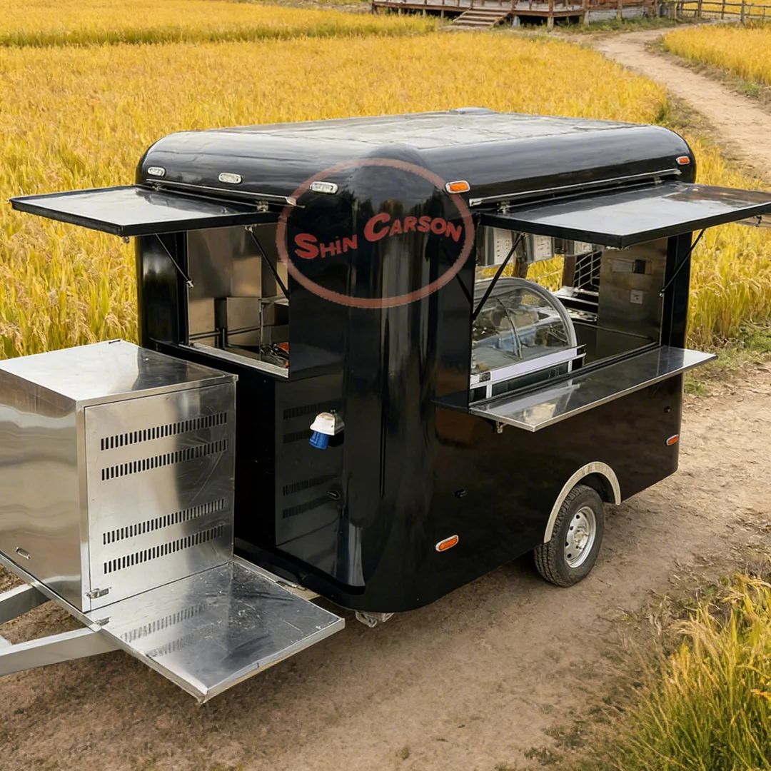 Commercial Fiberglass Food Car - огляд і ціна Commercial Kitchen Interior