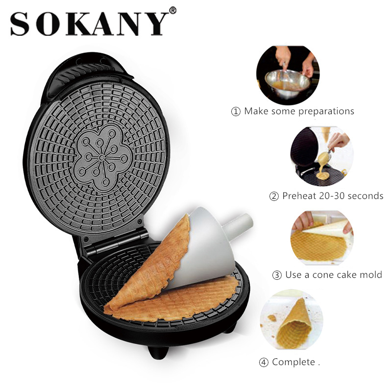 Electric Crispy Egg Roll Maker - огляд і ціна Waffle Maker Commercial