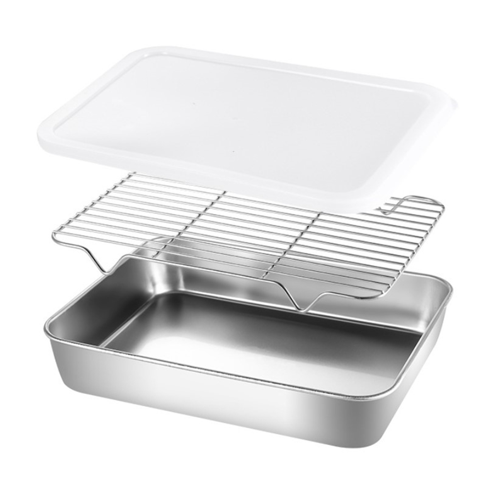 Stainless Steel Baking Pan Tra - огляд і ціна Pizza Conveyor Oven