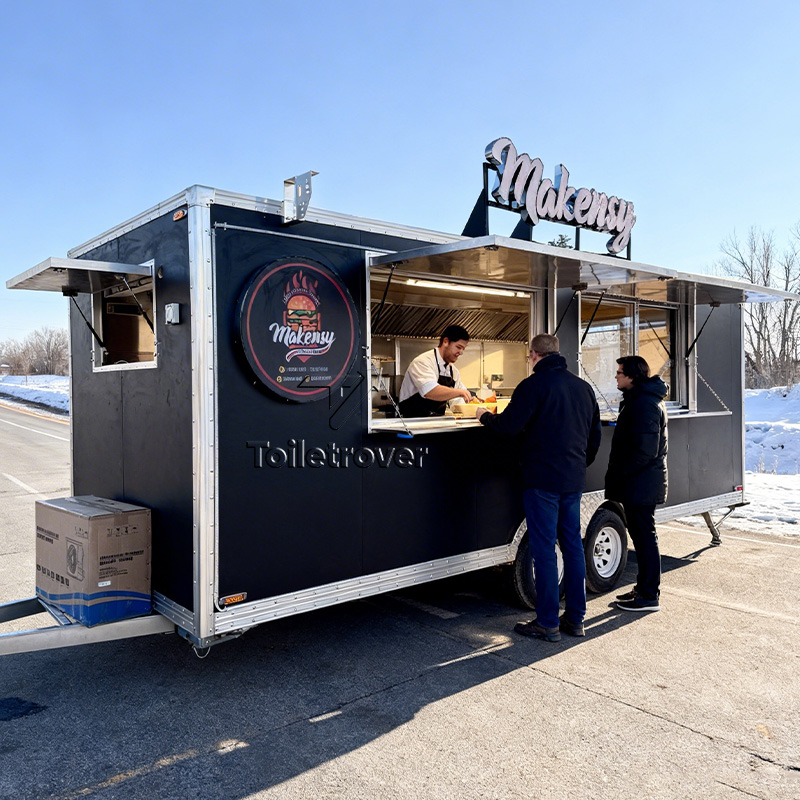Mobile Kitchen Food Trailer St - огляд і ціна Commercial Kitchen Trailer