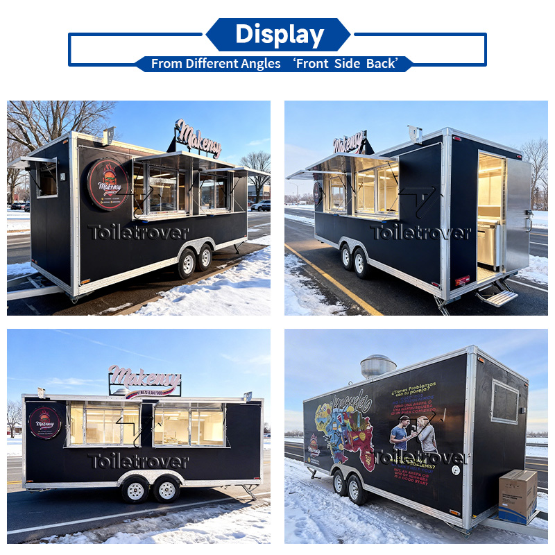Mobile Kitchen Food Trailer St - огляд і ціна Commercial Kitchen Trailer