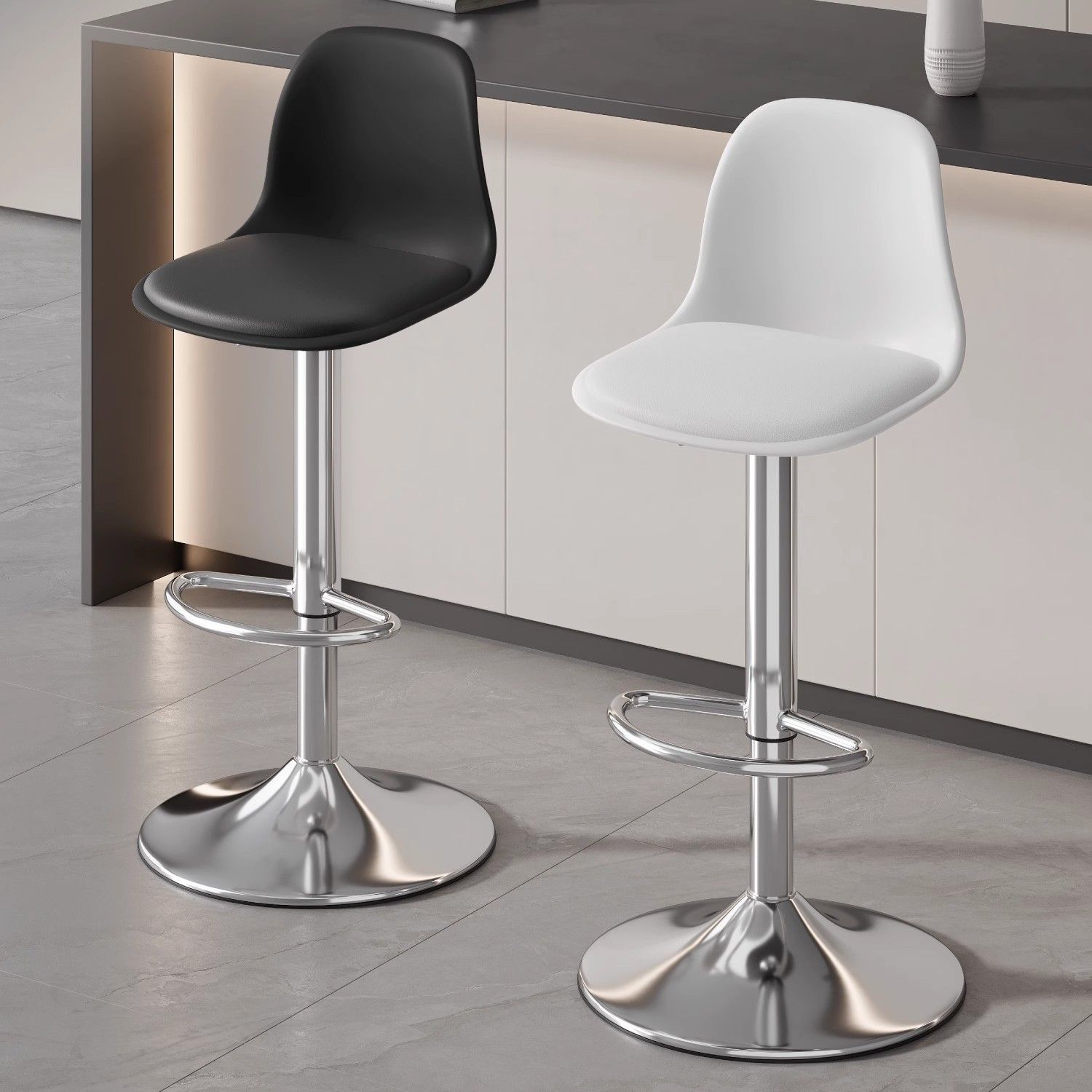 Elegant Modern Bar Chair Backr - огляд і ціна Commercial Kitchen Interior