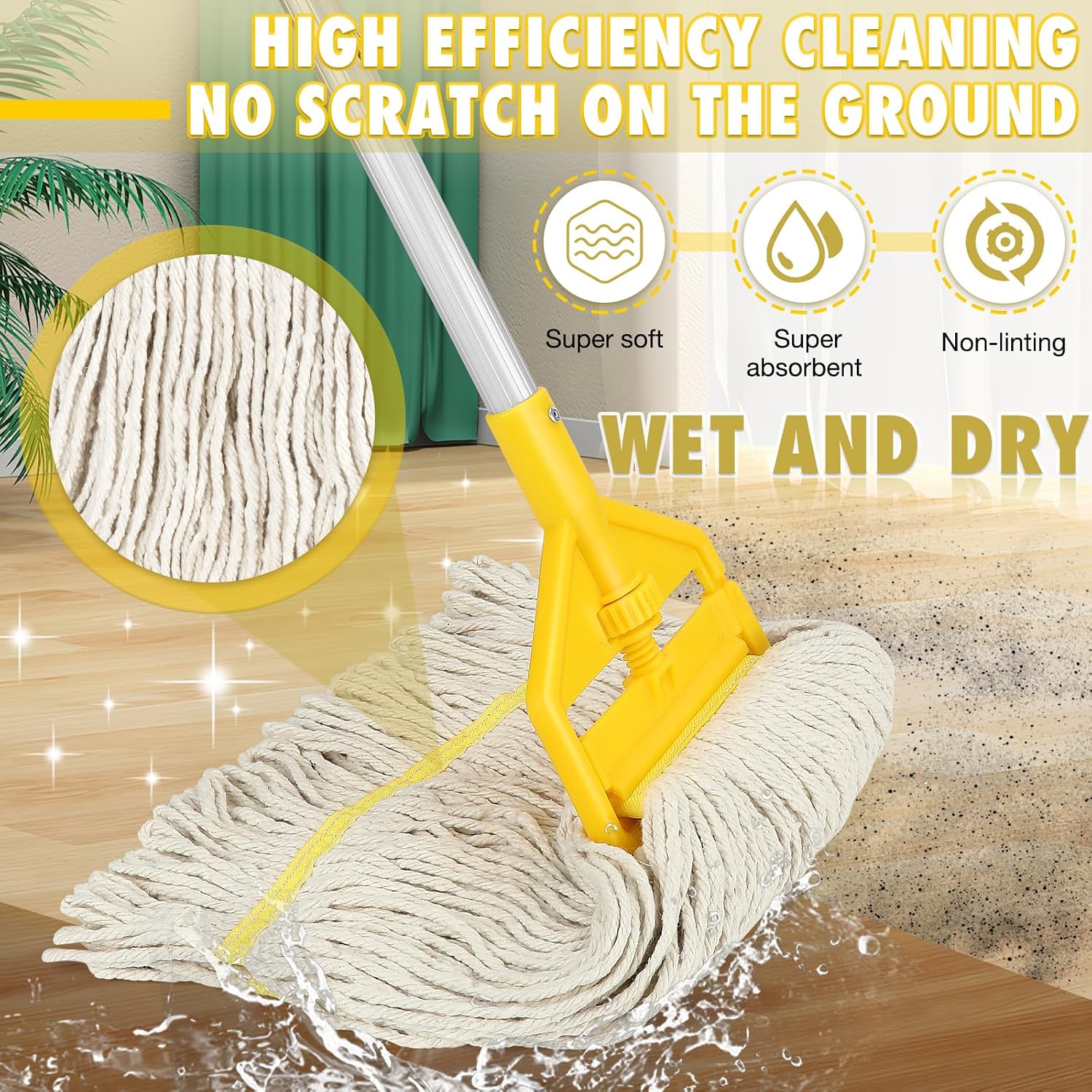Commercial Mop Heavy Duty Indu - огляд і ціна Commercial Kitchen Tile Flooring