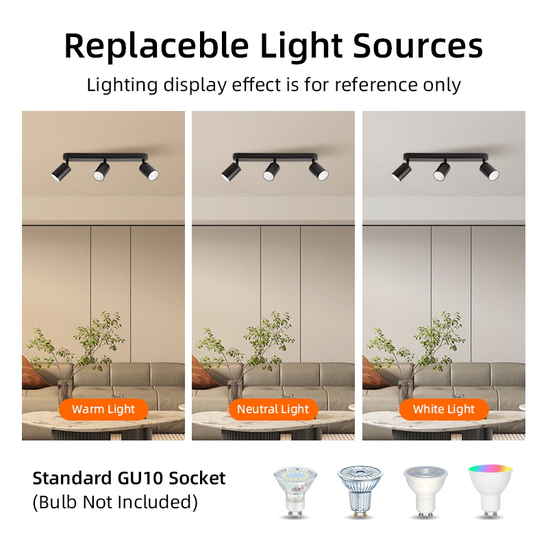 GU10 LED Track Light Spotlight - огляд і ціна Commercial Kitchen Ceiling
