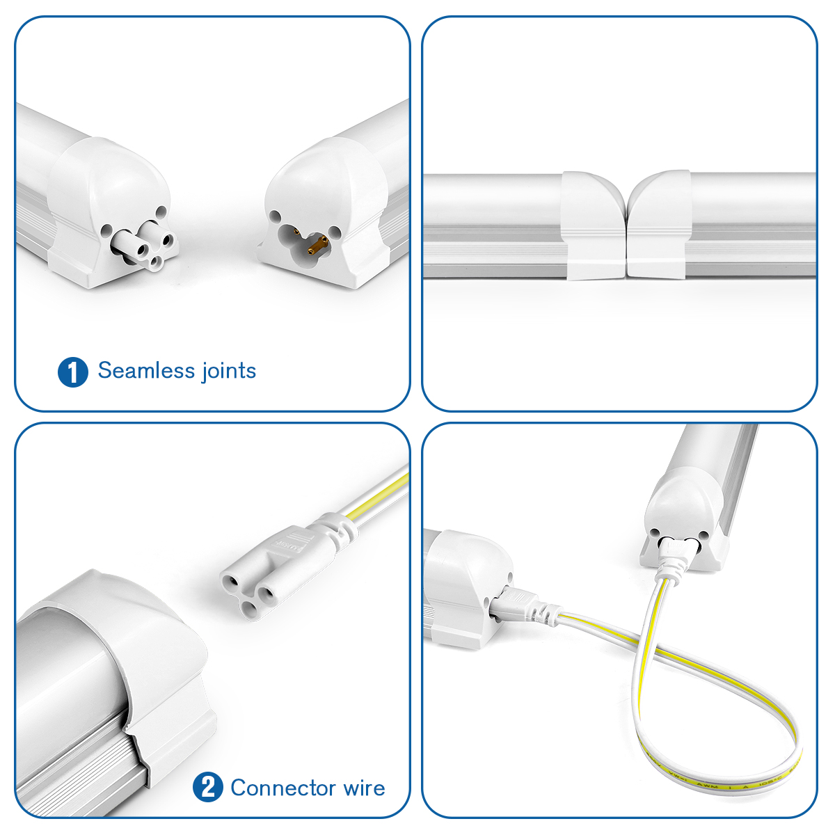 AC220V EU Plug T8 LED Tube Lig - огляд і ціна Commercial Kitchen Ceiling