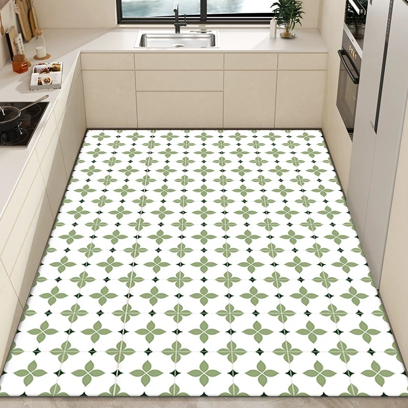 Kitchen Carpet PVC Waterproof  - огляд і ціна Commercial Kitchen Tile Flooring