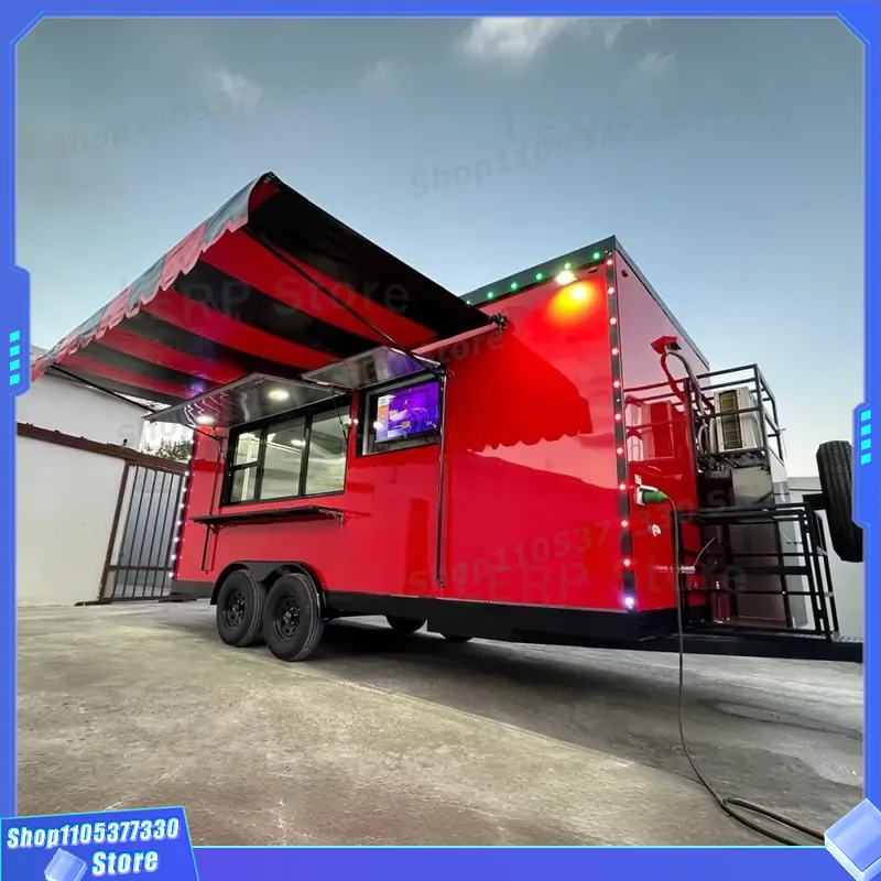 EPA Compliant Mobile Food Trai - огляд і ціна Commercial Kitchen Trailer