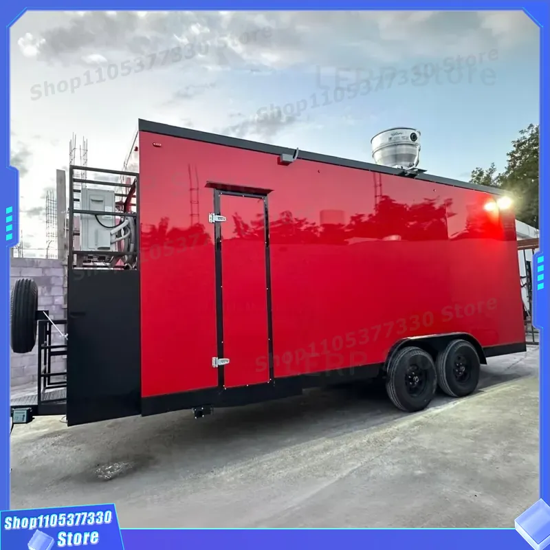 EPA Compliant Mobile Food Trai - огляд і ціна Commercial Kitchen Trailer