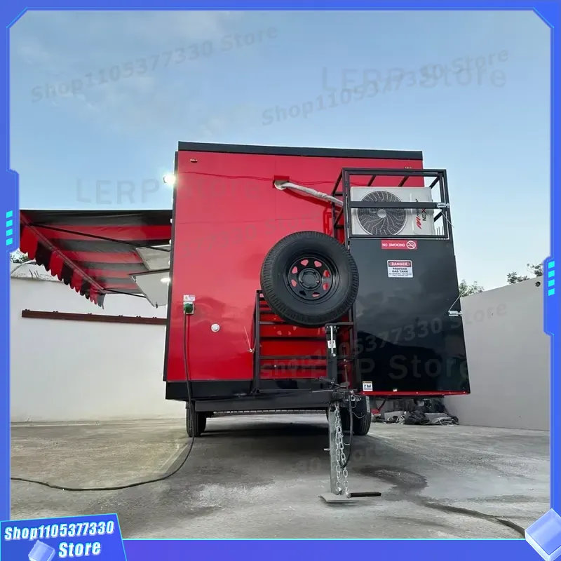 EPA Compliant Mobile Food Trai - огляд і ціна Commercial Kitchen Trailer
