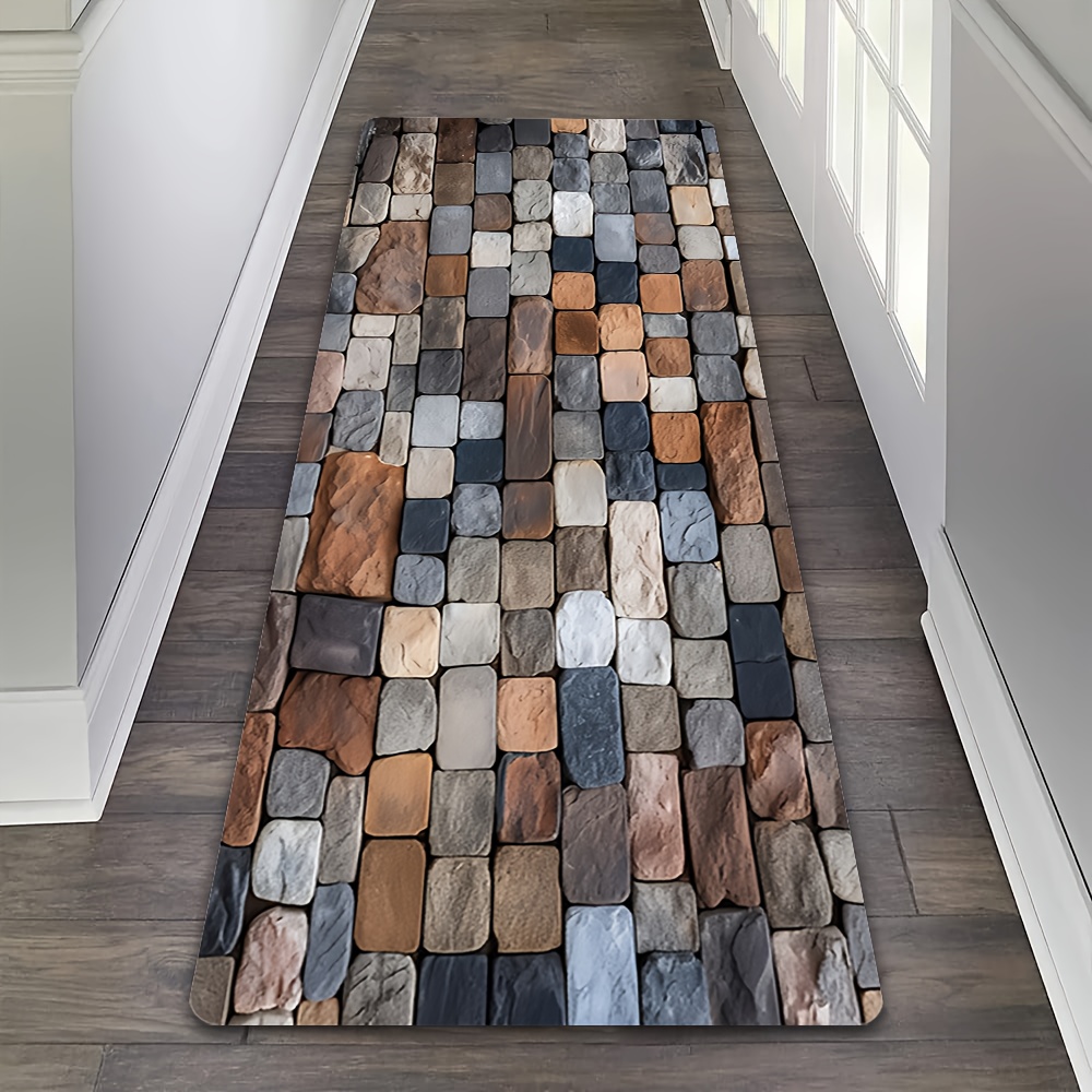 Mixed Color Cobblestone Hallwa - огляд і ціна Commercial Kitchen Tile Flooring