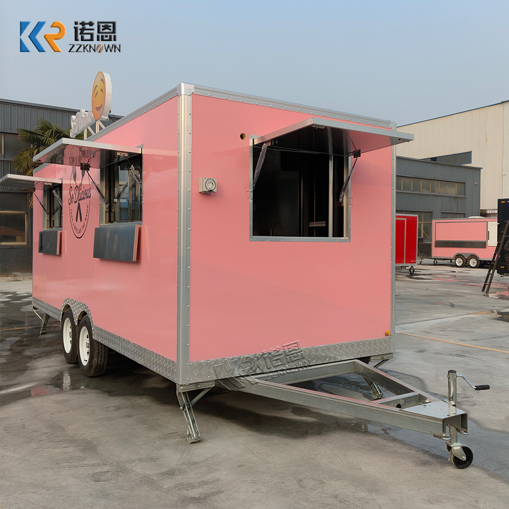 High Quality Food Truck Commer - огляд і ціна Commercial Kitchen Trailer