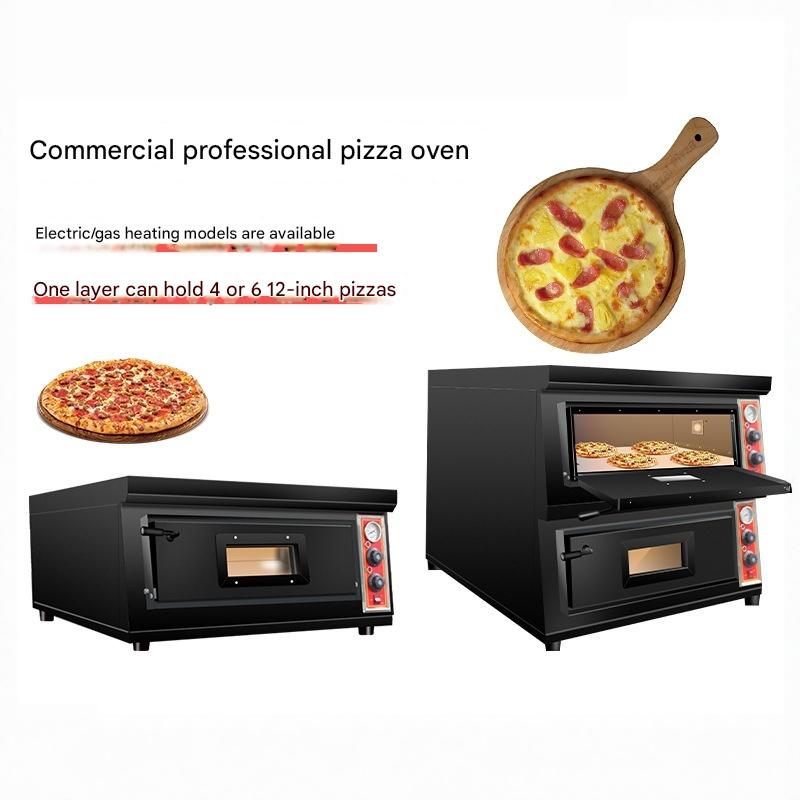 Double Deck Pizza Oven Commerc - огляд і ціна Pizza Conveyor Oven