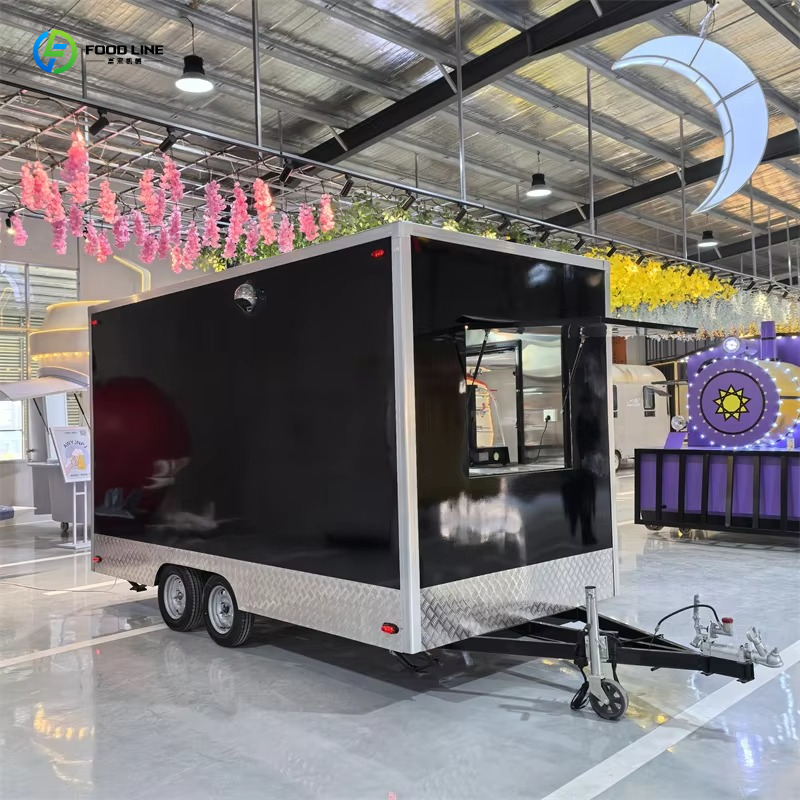 Mobile Food Trailer Commercial - огляд і ціна Commercial Kitchen Trailer