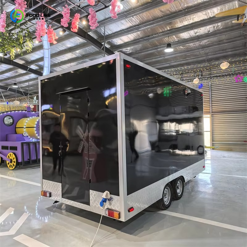 Mobile Food Trailer Commercial - огляд і ціна Commercial Kitchen Trailer