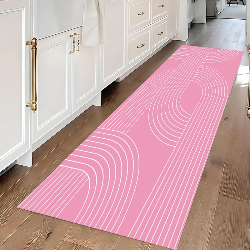 Geometric Tile Runner Rug Anti - огляд і ціна Commercial Kitchen Tile Flooring