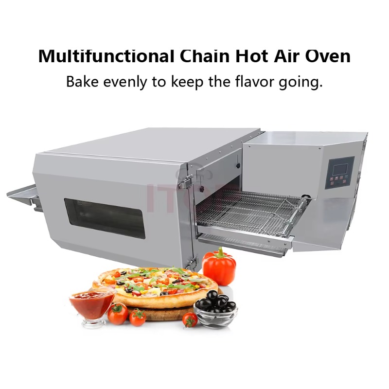 Commercial Chain Conveyor Tunn - огляд і ціна Pizza Conveyor Oven