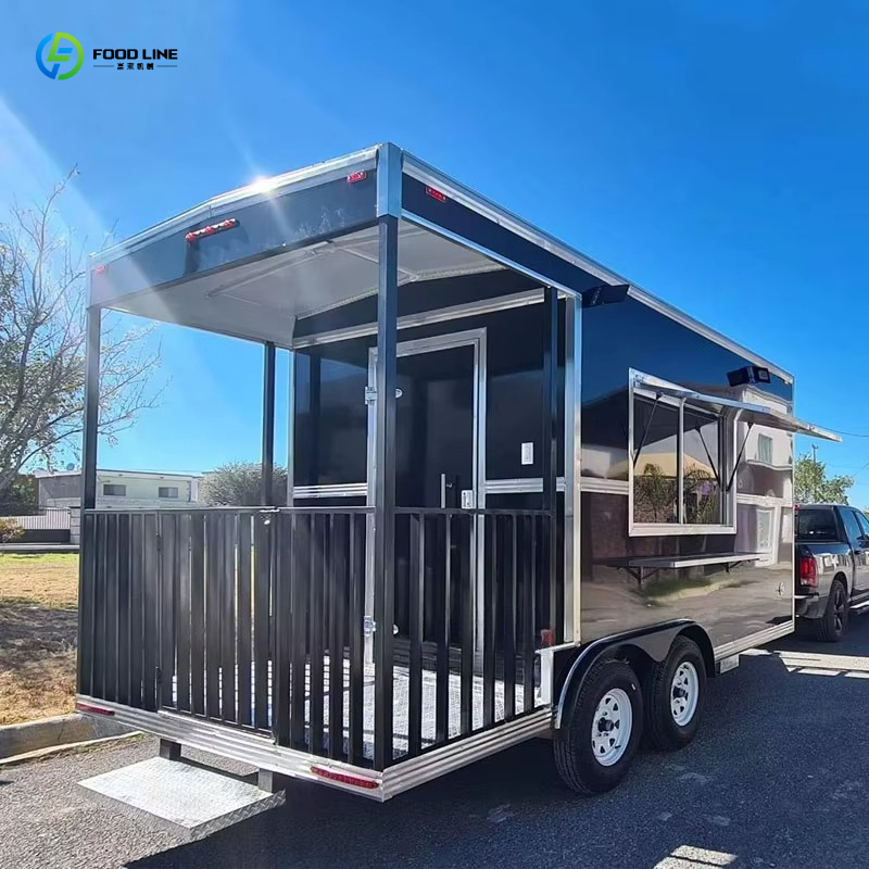 Food Truck Mobile Catering Tra - огляд і ціна Commercial Kitchen Trailer