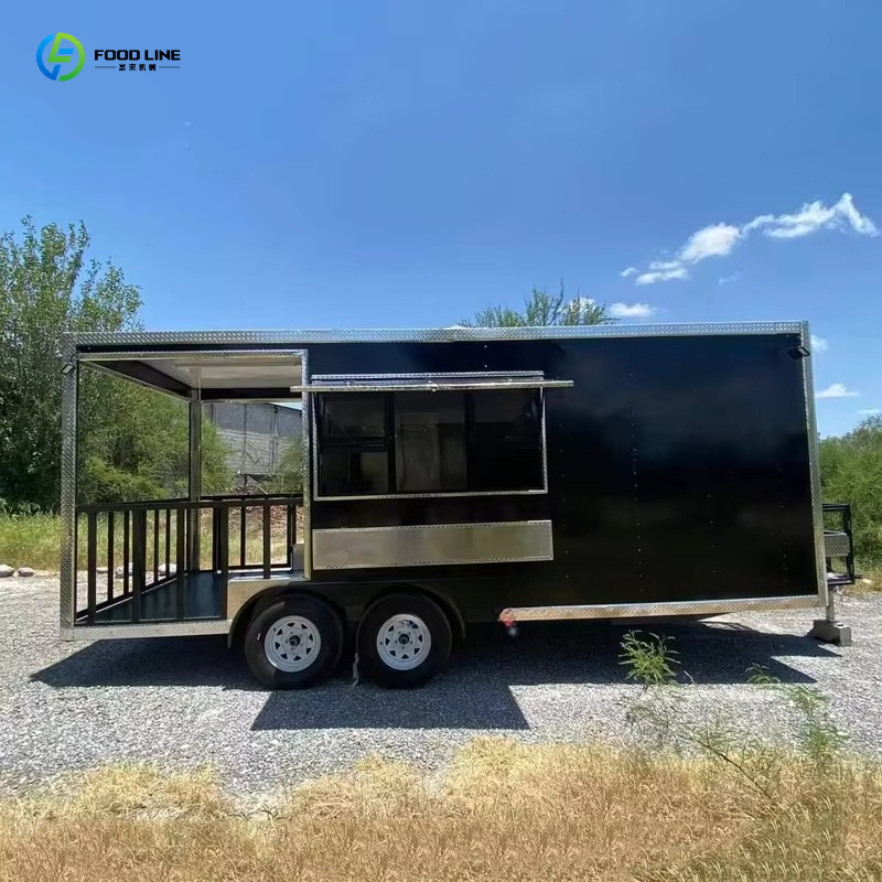 Food Truck Mobile Catering Tra - огляд і ціна Commercial Kitchen Trailer