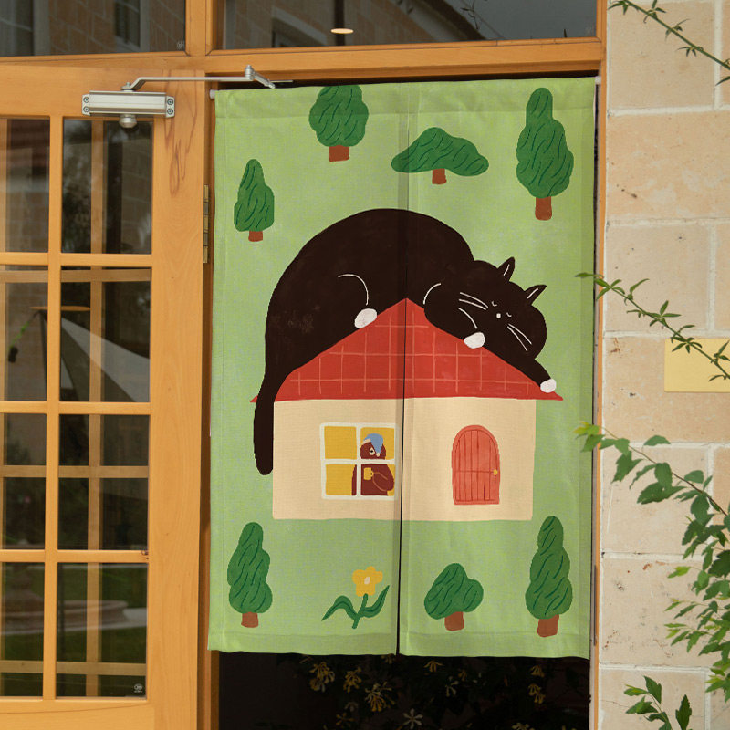 VIKAMA Cute Money Black Noren  - огляд і ціна Commercial Kitchen Ceiling