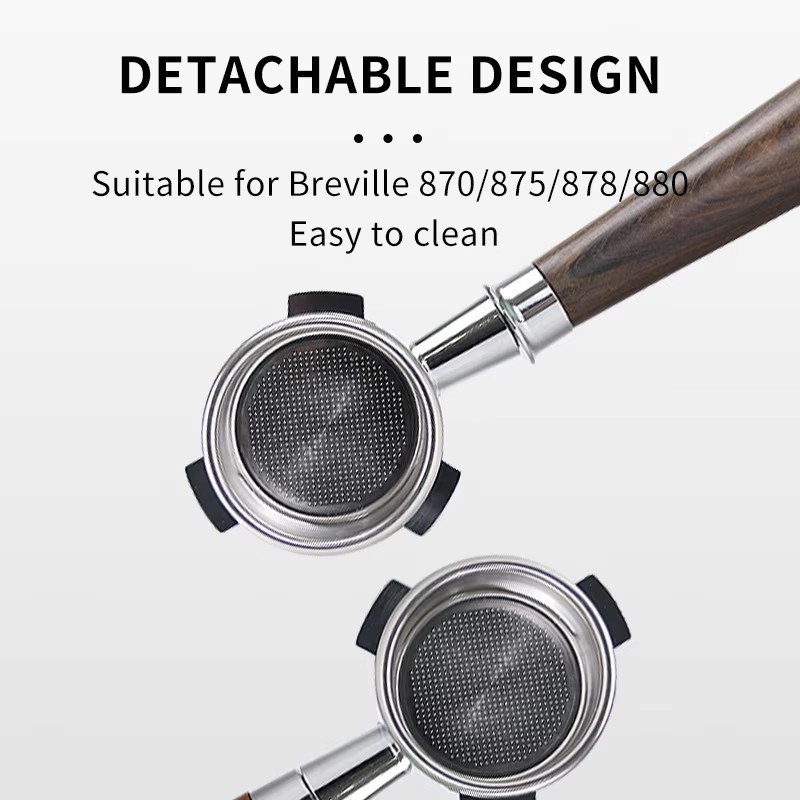 54mm Coffee Bottomless Portafi - огляд і ціна Breville Espresso Bes870